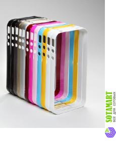 Чехол-бампер для Apple iPhone 4 SGP Neo Hybrid Frame Option Suite