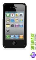 Чехол для Apple iPhone 4 Griffin Elan Frame поликарбонатный/кожаный