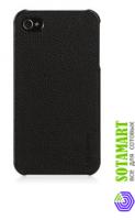Чехол для Apple iPhone 4 Griffin Elan Frame поликарбонатный/кожаный