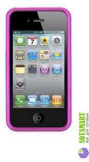Чехол для Apple iPhone 4 Griffin Outfit Ice Pink
