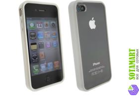 Чехол для Apple iPhone 4 Fonerange FSIP4WNW прозрачный
