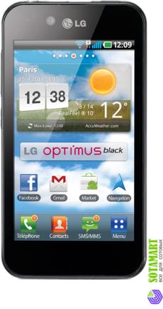 LG P970 Optimus Black