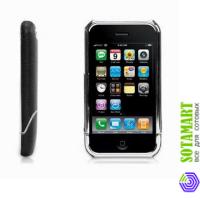 Чехол-бампер для Apple iPhone 4 Griffin Elan Frame Chrome