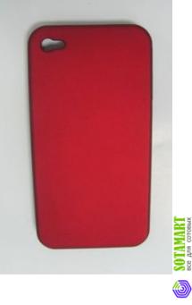 Защитная крышка для Apple iPhone 4 Red Line iBox 001
