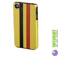Чехол-футляр для Apple iPhone 4 HAMA Stripe пластиковый