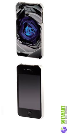 Чехол-футляр для Apple iPhone 4 HAMA Rose пластиковый