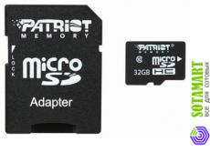 Patriot MicroSDHC 32GB Class 10