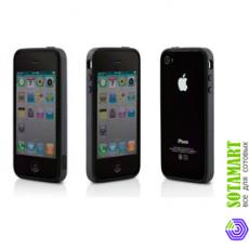 Чехол-бампер для Apple iPhone 4 HAMA Bone Ring