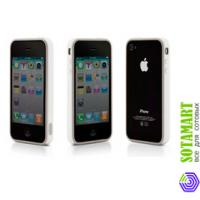 Чехол-бампер для Apple iPhone 4 HAMA Bone Ring