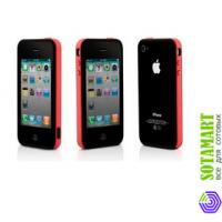 Чехол-бампер для Apple iPhone 4 HAMA Bone Ring