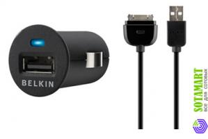 Автомобильное зарядное устройство для Apple iPhone 2G Belkin F8Z446
