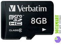 Verbatim MicroSDHC 8GB Class 6