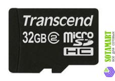 Transcend MicroSDHC 32GB Class 2 TS32GUSDHC2