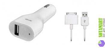 Автомобильное зарядное устройство для Apple iPhone 4S Dexim DCA212