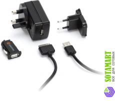 Зарядное устройство USB для Apple iPhone 4 Griffin GA23105 (3 в 1)
