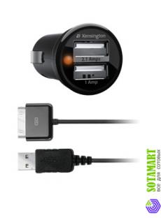 Автомобильное зарядное устройство для Apple iPhone 4 Kensington PowerBolt Duo