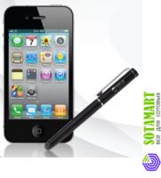Стилус для Apple iPhone 4 Zenus Smart Touch Pen