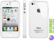 Чехол-бампер для Apple iPhone 4S SGP Neo Hybrid 2s Snow SGP08353