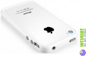 Чехол-бампер для Apple iPhone 4S SGP Neo Hybrid 2s Snow SGP08353