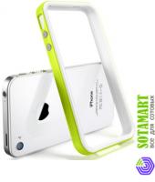 Чехол-бампер для Apple iPhone 4S SGP Neo Hybrid 2s Snow SGP08356