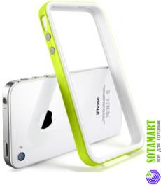 Чехол-бампер для Apple iPhone 4S SGP Neo Hybrid 2s Snow SGP08356
