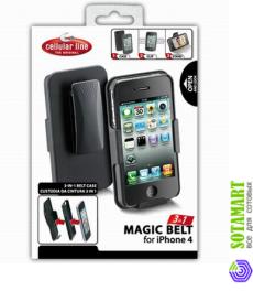 Чехол для Apple iPhone 4S Cellular Line Magic Belt