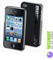 Чехол для Apple iPhone 4 Cellular Line Momo Design Cover MOMOHCIPHONE4BK