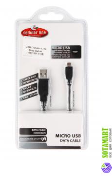 USB дата-кабель Cellular Line MicroUSB