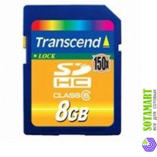 Transcend SD SDHC 8GB Class 6 TS8GSDHC150