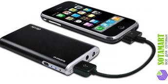 Зарядное устройство c аккумулятором для Apple iPhone 3GS Dexim DCA103C