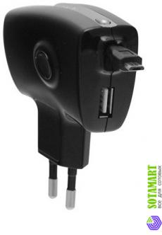 Зарядное устройство для Sony Ericsson XPERIA X10 Mini Pro Cellular Line Roller Plus ACHARUSBMICROUSB2