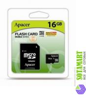 Apacer MicroSDHC 16GB Class 10