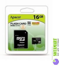 Apacer MicroSDHC 16GB Class 10
