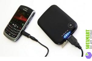 Зарядное устройство c аккумулятором для BlackBerry Pearl 8220 IconBIT Funktech FTB5000U