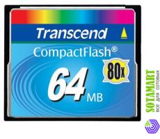 Transcend Compact Flash CF 64MB 80x