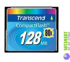 Transcend Compact Flash CF 128MB 80x