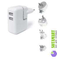 Зарядное устройство для Apple iPhone 4S Hahnel Xtras USB World Travel Charger II