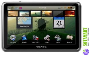 TeXet TN-515DVR Navitel