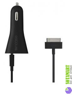 Автомобильное зарядное устройство для Apple iPhone 4S Incase ec20033