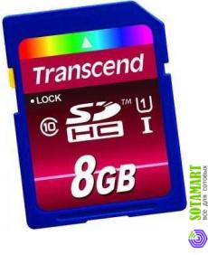 Transcend SD SDHC 8GB Class 10 UHS-I