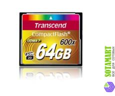 Transcend Compact Flash CF 64GB 600x