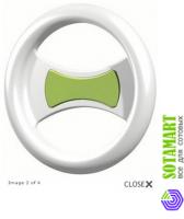 Держатель в виде руля для Apple iPhone 4 Clingo 07001 Universal Game Wheel