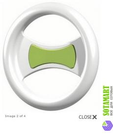 Держатель в виде руля для Apple iPhone 4 Clingo 07001 Universal Game Wheel