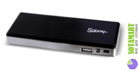 Зарядное устройство для Apple iPhone 4S Soboiy Power Bank SL 5200