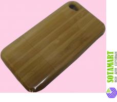 Чехол для Apple iPhone 4 Wooden Case №2