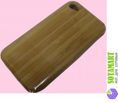 Чехол для Apple iPhone 4 Wooden Case №2
