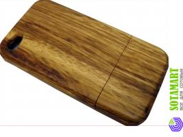 Чехол для Apple iPhone 4 Wooden Case №5