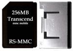 Transcend RS-MMC 256MB DV