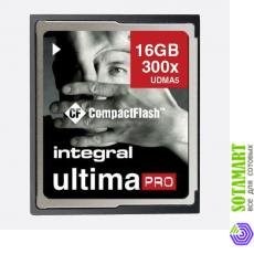 Integral Compact Flash CF 16GB Ultima Pro 300X INCF16G300W