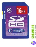 Integral SD SDHC 16GB Class 4   USB Reader INSDH16G4R